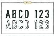 Faffay Vintage Font, a Sans Serif Font by rbcs_vibes (Thumbnail 4 of 6)