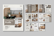 Company Profile Brochure Template, a Brochure Template by BrandPacks (Thumbnail 2 of 6)