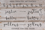 Blueberry Muffin Handwritten Font, a Script Font by Kellie Jayne Studio (Thumbnail 7 of 10)