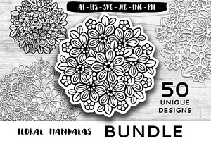 Floral Mandala Bundle