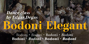 Bodoni Elegant, a Serif Font by Alan Meeks Collection (Thumbnail 4 of 5)