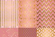 Blush & Gold Wedding Papers, a Texture Graphic by Chus Moreno Studio (Thumbnail 3 of 5)