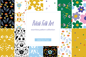 Polish Folk Art Pattern Collection