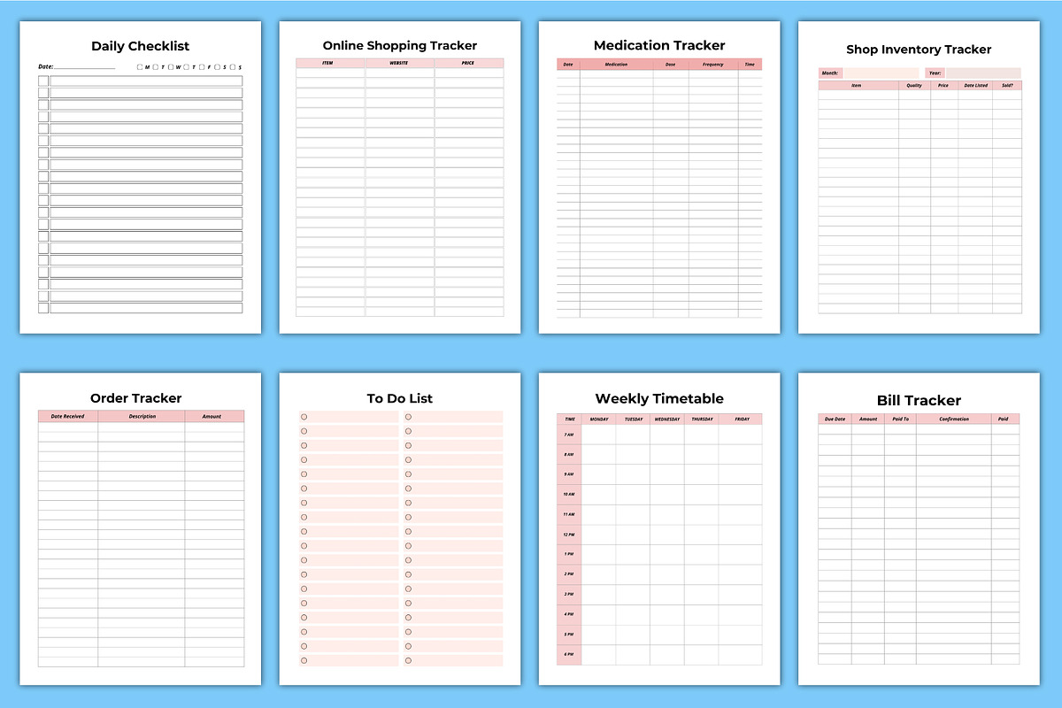 2025-26 End of Life Planner Canva, a Print Template by Designmela01 (Photo 5 of 6)