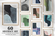 60 geometric illustrations, a Decorative Illustration by DamonYang's shop (Thumbnail 1 of 8)