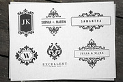 Vintage Logo & Monogram Templates, an Object Graphic by Solana (Thumbnail 8 of 11)