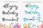 Allegory: a fun and bouncy script, a Script Font by Missy Meyer (Thumbnail 6 of 7)