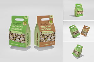 Pouch Packaging Mockup