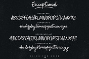 Exceptional font, a Script Font by Studio&Story (Thumbnail 8 of 8)