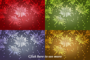 Fireworks patterns, a Pattern Graphic by Sunny Design (Thumbnail 3 of 5)