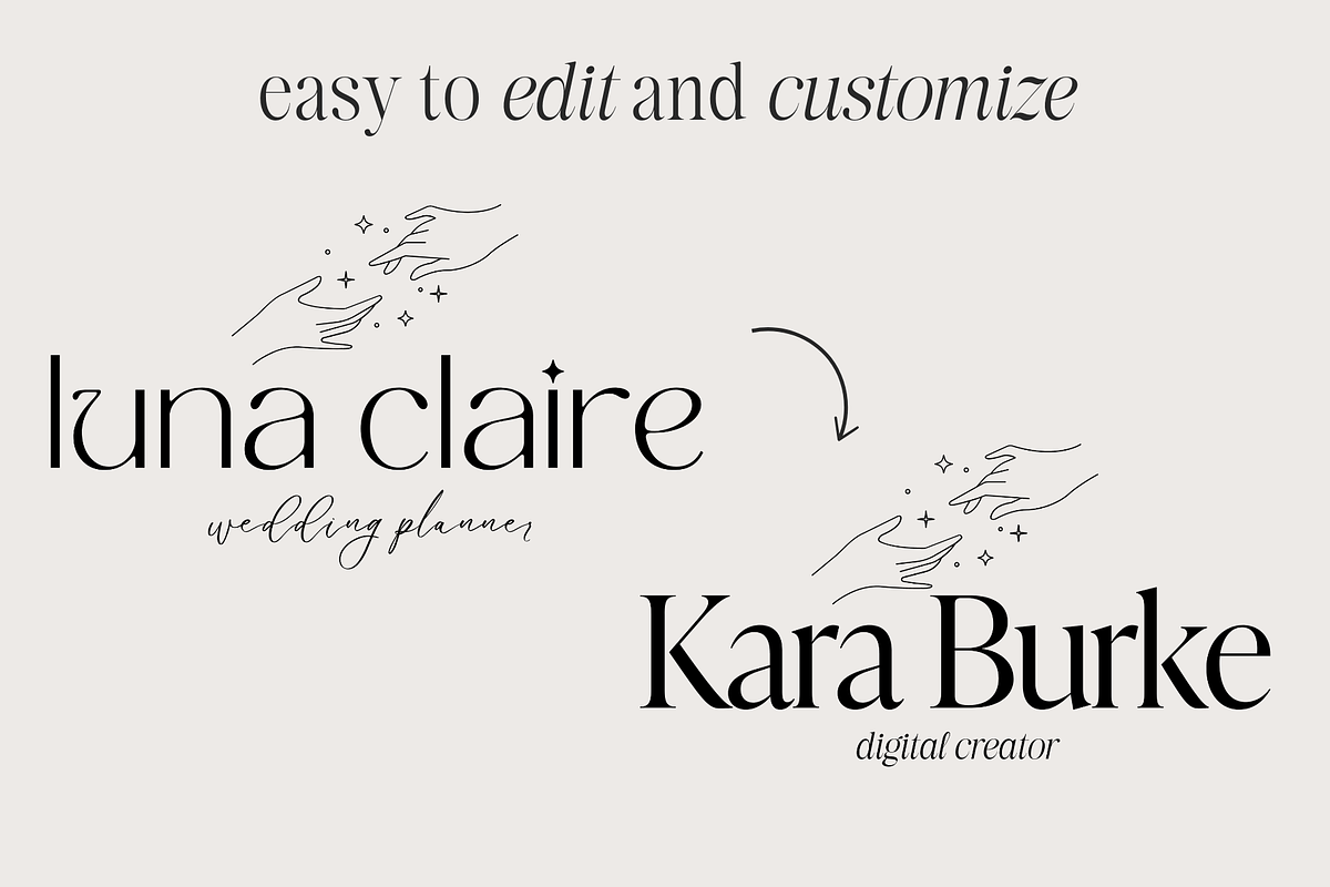 DIY Wedding Planner Logo Set, a Branding & Logo Template by thebrandcove (Photo 4 of 8)