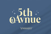 Keyalog Evelzor Modern Bold Serif, a Serif Font by timelesstype.co (Thumbnail 14 of 20)