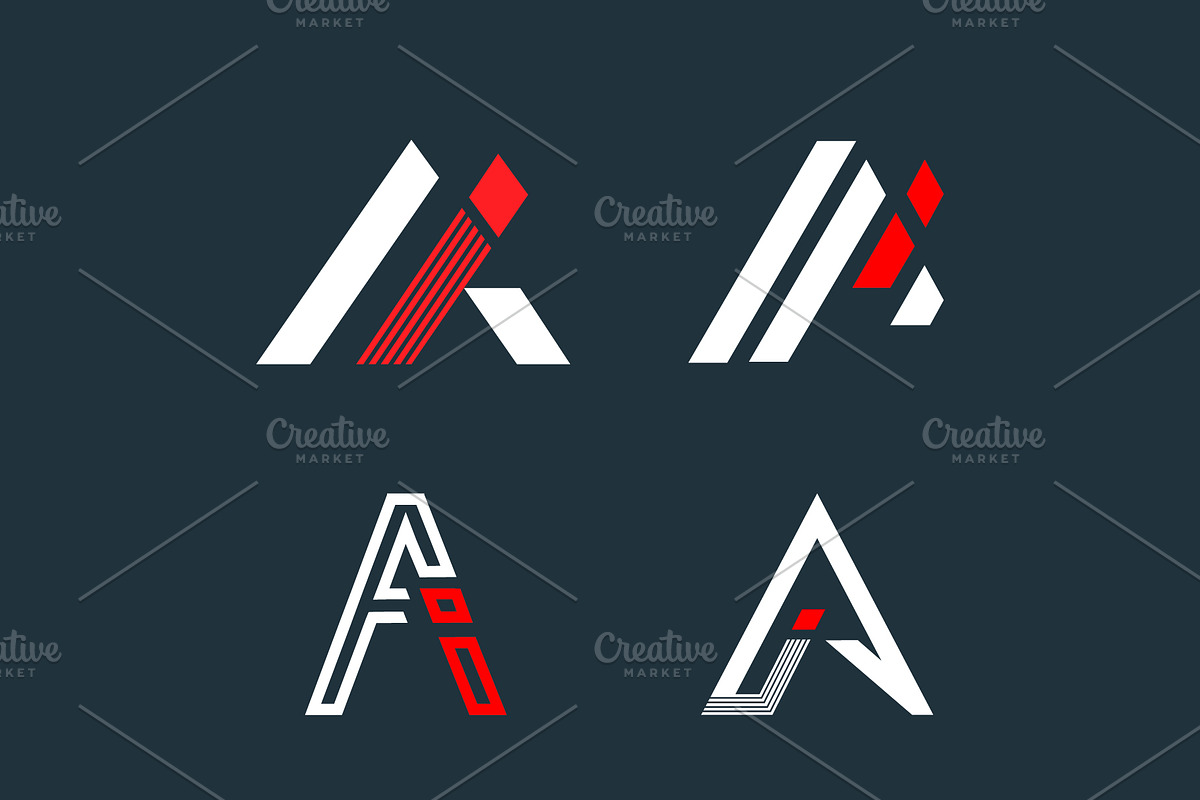 Alphabet letter icon logo AI, a Branding & Logo Template by idesign_4u