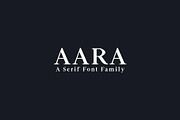 Aara Serif Font Family Pack, a Serif Font by Creativetacos (Thumbnail 1 of 5)