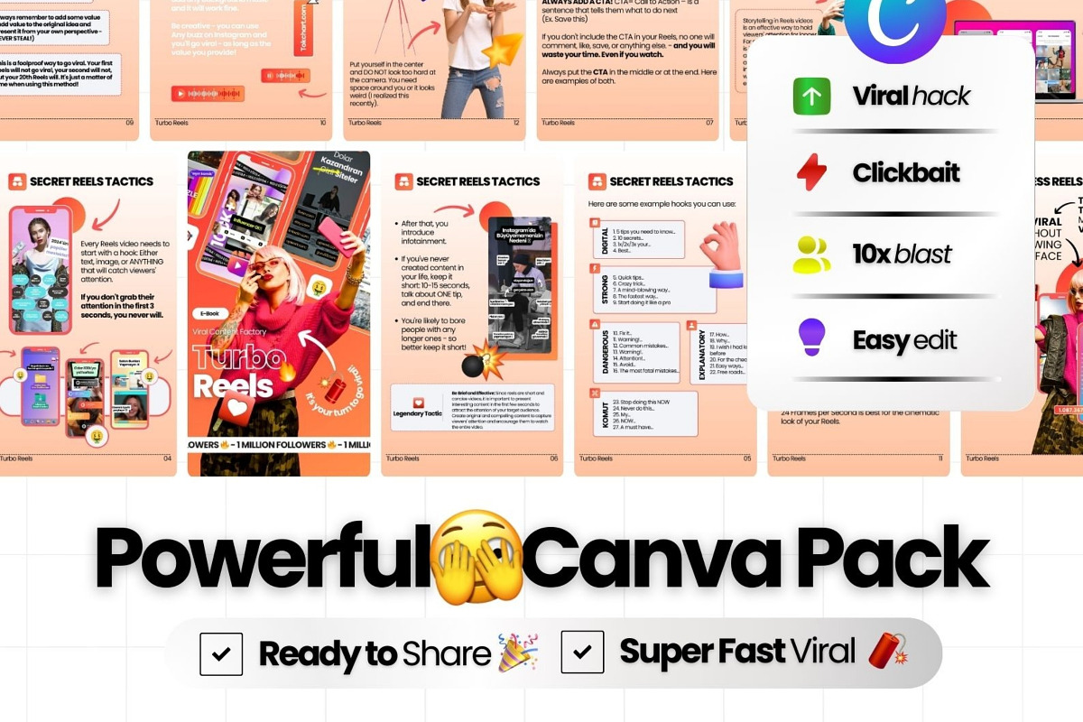 E-Book v2 Canva Templates For IG, a Social Media Template by Virall (Photo 3 of 11)