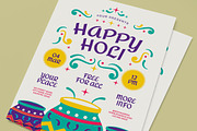 Happy Holi Flyer, a Flyer Template by graphicook (Thumbnail 3 of 3)