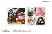 HELLO SUMMER_instagram post, a Social Media Template by dePanda (Thumbnail 5 of 6)