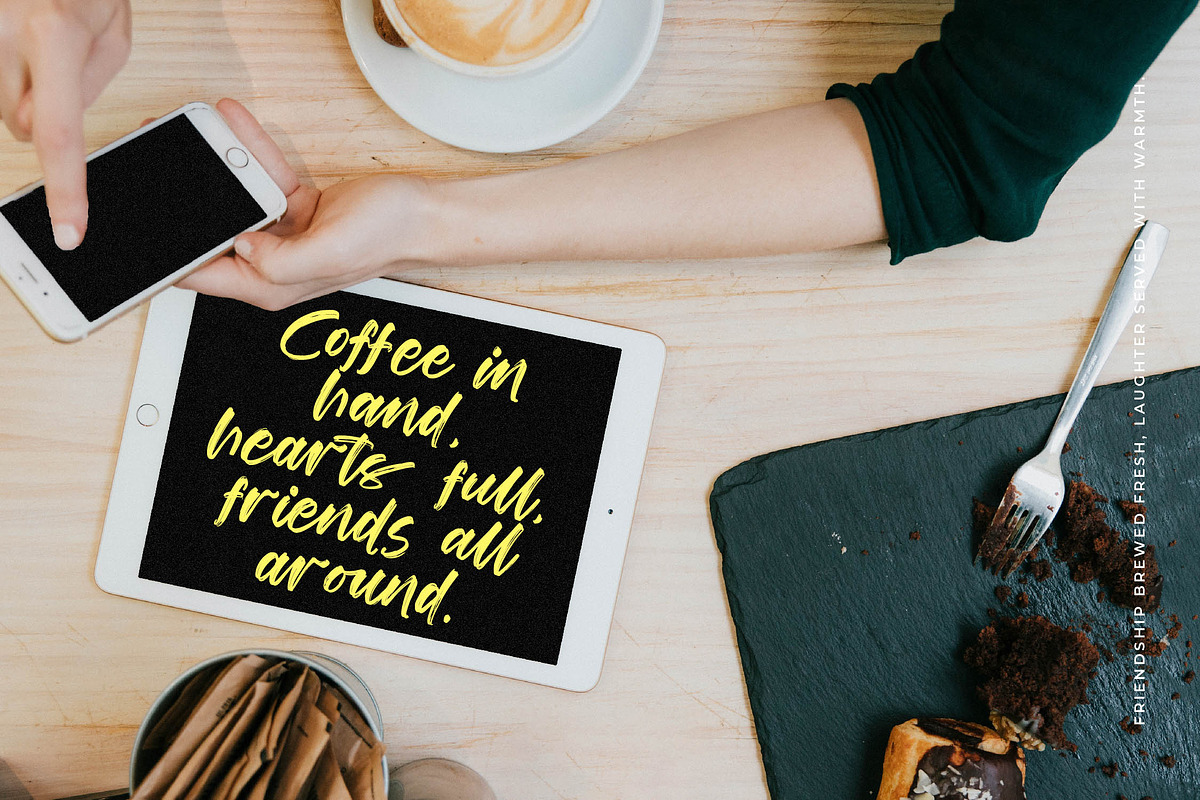 Joyfuls Stories Modern Handwritten, a Script Font by stylishtype.co (Photo 17 of 20)