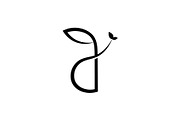 letter d leaf logo, a Branding & Logo Template by Salman Shop (Thumbnail 3 of 4)
