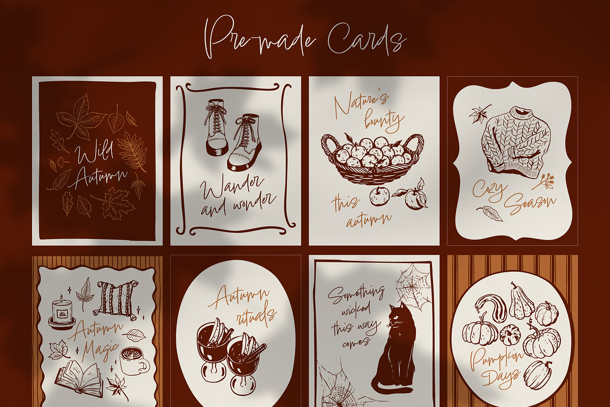 Autumn Thanksgiving Illustration Set, an Object Illustration by Wild and Wonder by Ana (Photo 9 of 13)