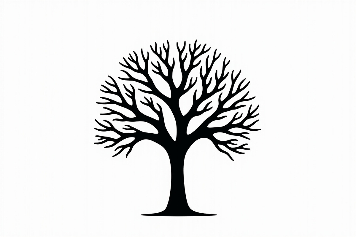 Nature Tree Silhouette Bundle, an Illustration by jahid234 (Photo 2 of 9)