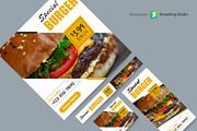 Burger Shop Web Banner Set, a Templates & Theme by Smashing_Studio (Thumbnail 3 of 3)