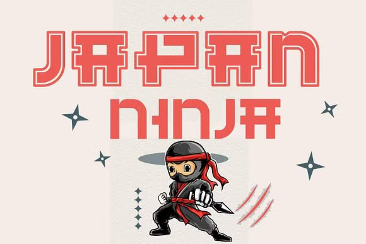 Midnight Ninja Samurai Font Duo, a Sans Serif Font by GearShift (Photo 2 of 6)