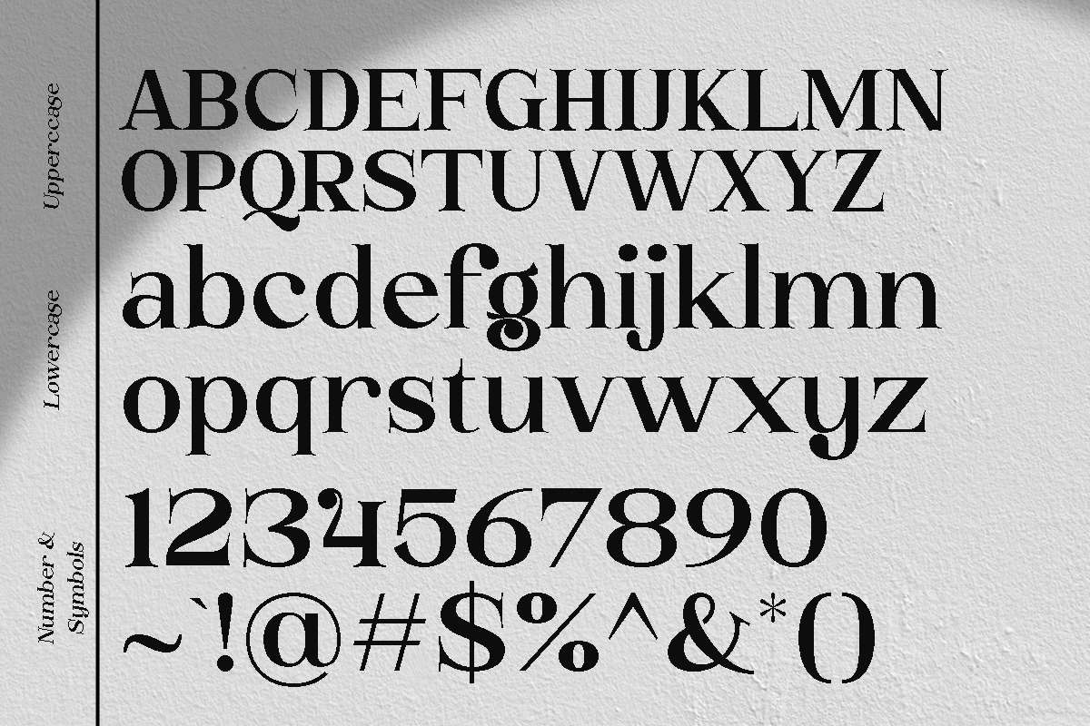 Buckbrush | Elegant Playful Serif, a Serif Font by anOra.std (Photo 9 of 12)