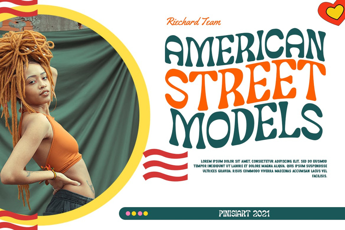 FUNKORAMA – Psychedelic Font, a Sans Serif Font by Pinisi ART (Photo 7 of 11)
