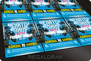 Boxing Sport Flyer Template, a Flyer Template by regalDRAW (Thumbnail 3 of 5)