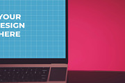 24 PSD Macbook 2020 Mockup #1, a Books & Magazine Mockup by Laura (Thumbnail 23 of 25)