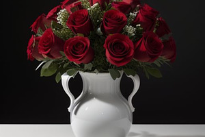 Red Roses photograph, a Wallpaper Photo by ComfortQ