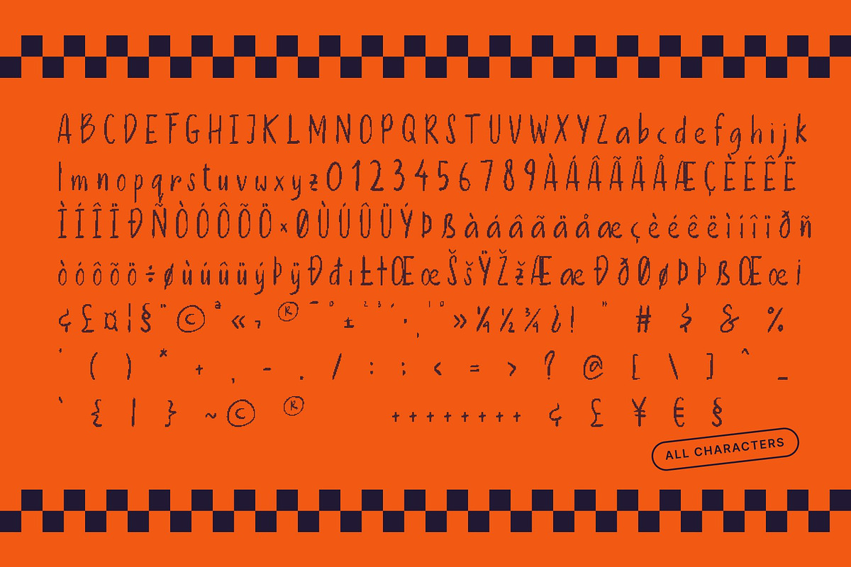 CS Amble Disco, a Handwritten Font by Craft Supply Co. (Photo 8 of 8)