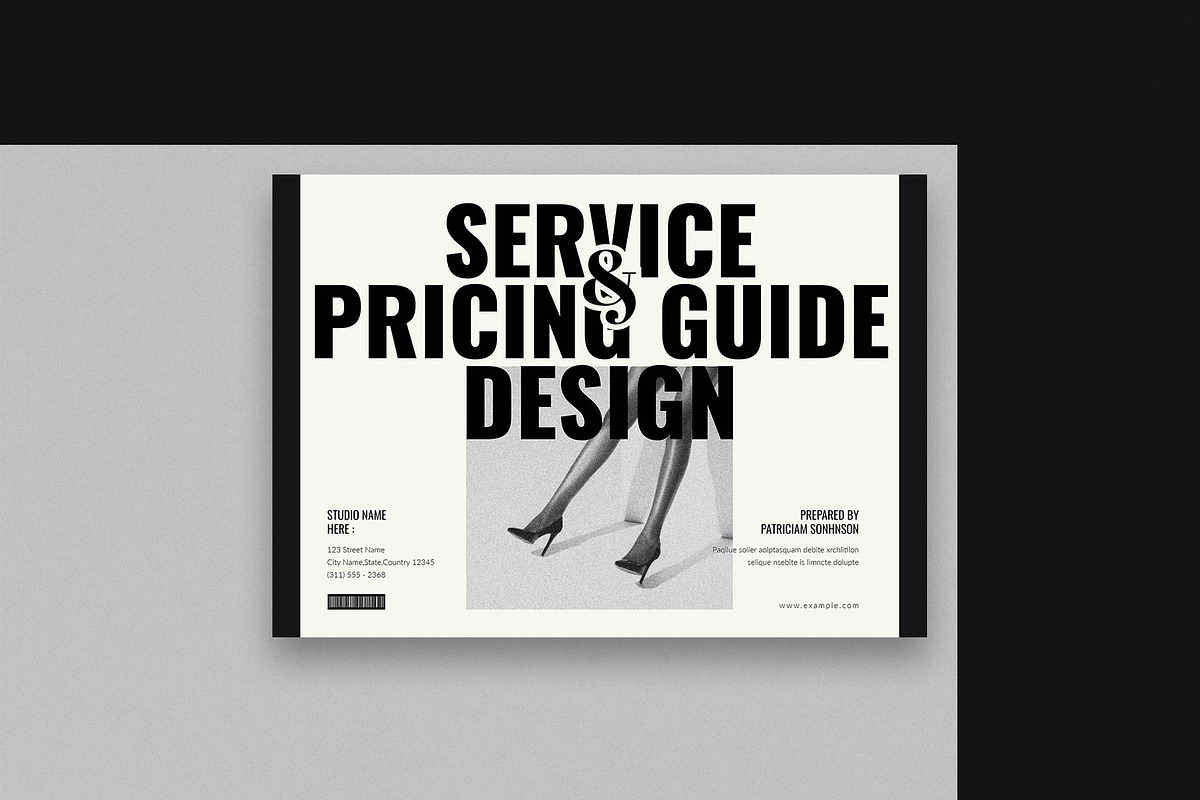 Service & Pricing Guide | Canva, a Brochure Template by ElvinPrint (Photo 3 of 8)