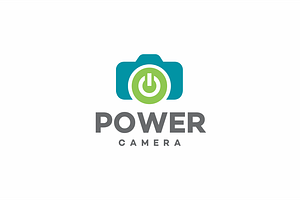 Power Camera Logo Design, a Branding & Logo Template by yopie