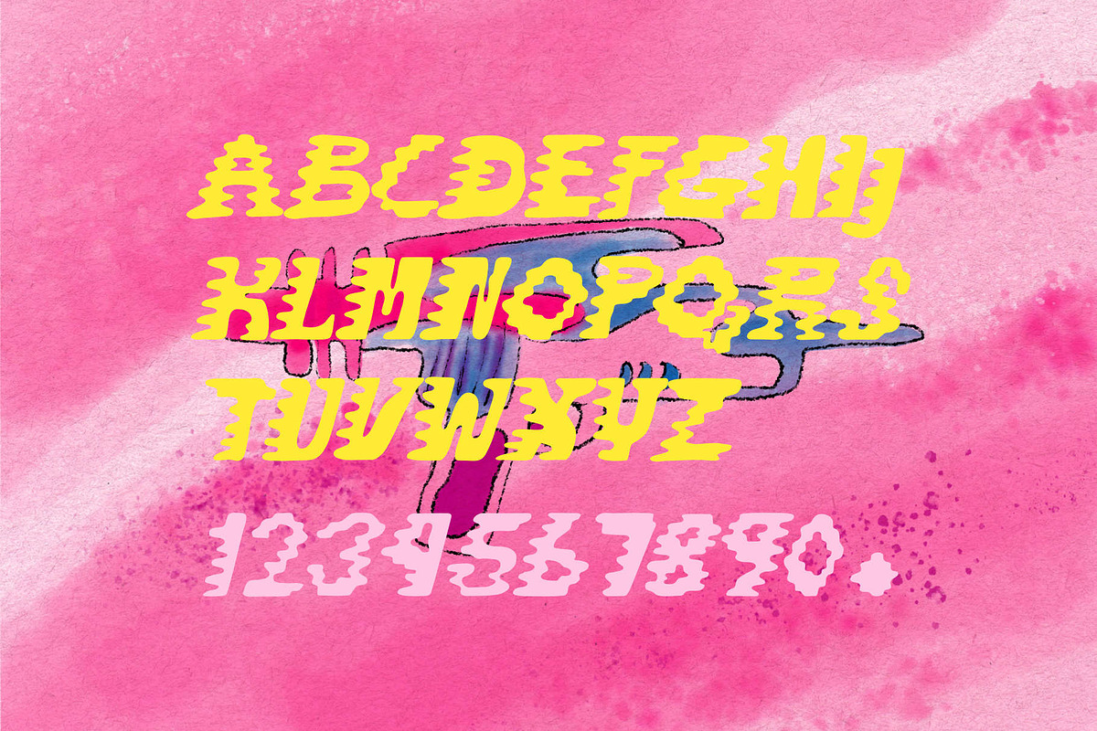 Barbarella, a Font by Hello Wala Type Foundry (Photo 2 of 5)