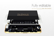 Exploding iPhone 6S PSD Template, a Presentation Template by Jérémy Paul (Thumbnail 3 of 5)