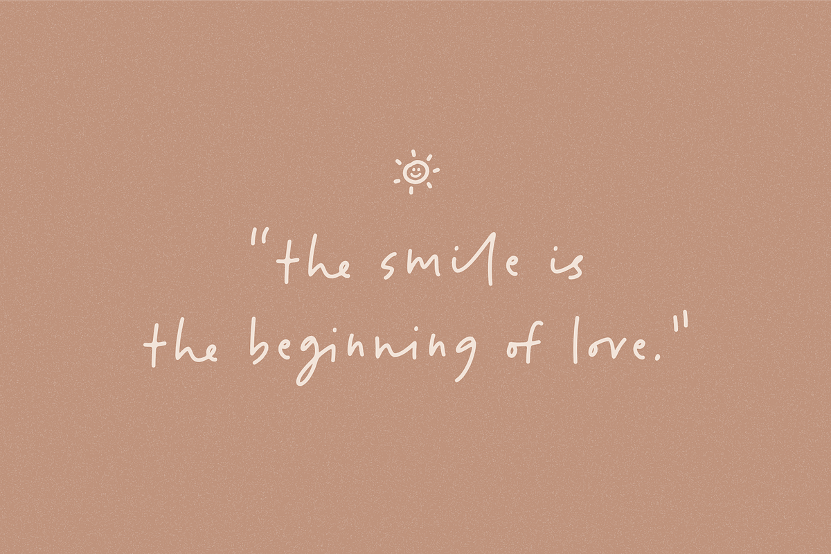 Cheerful Monday Handwritten Font, a Script Font by RedyStudio (Photo 2 of 17)