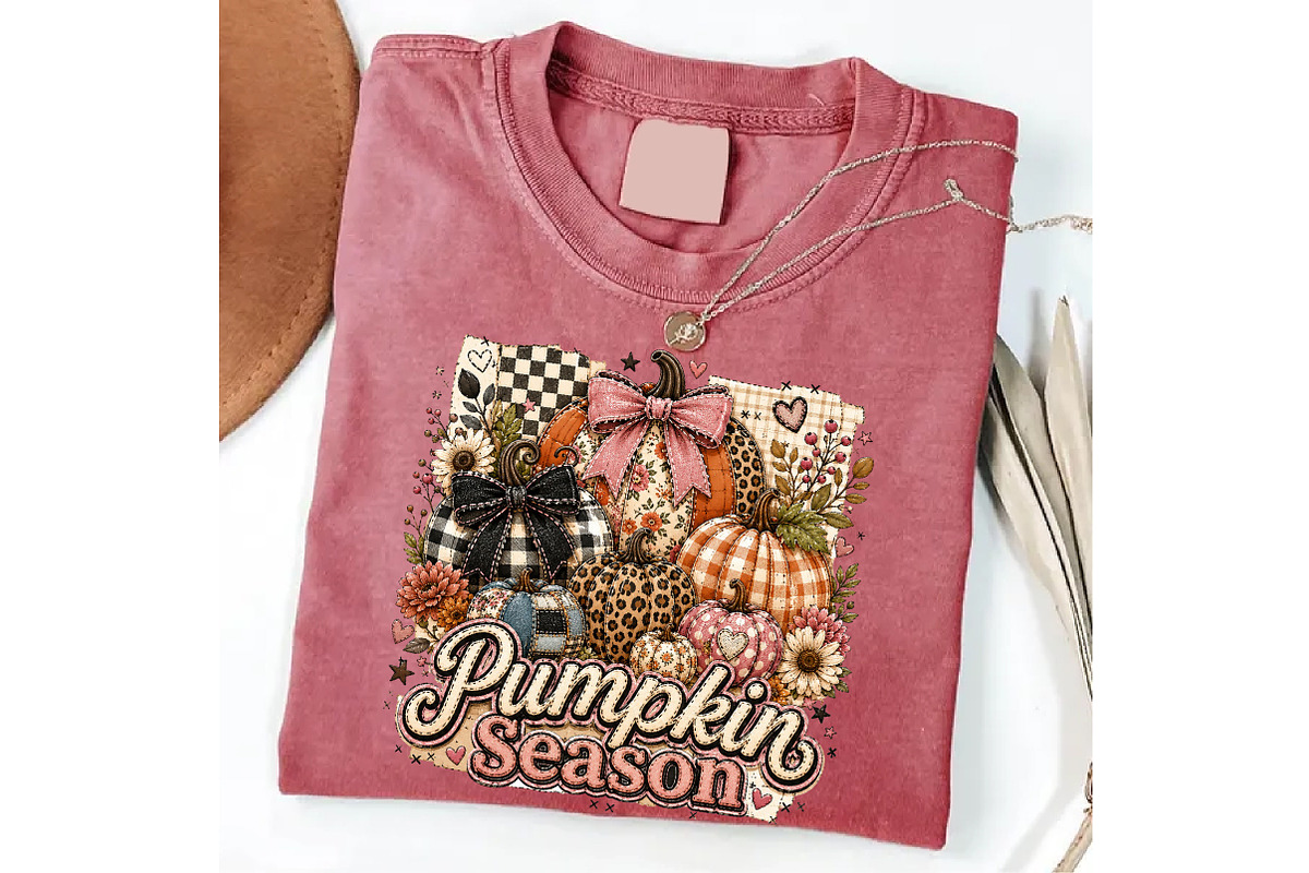 Fall Sublimation Design, a Seasonal Illustration by DreamCafeArt (Photo 8 of 10)
