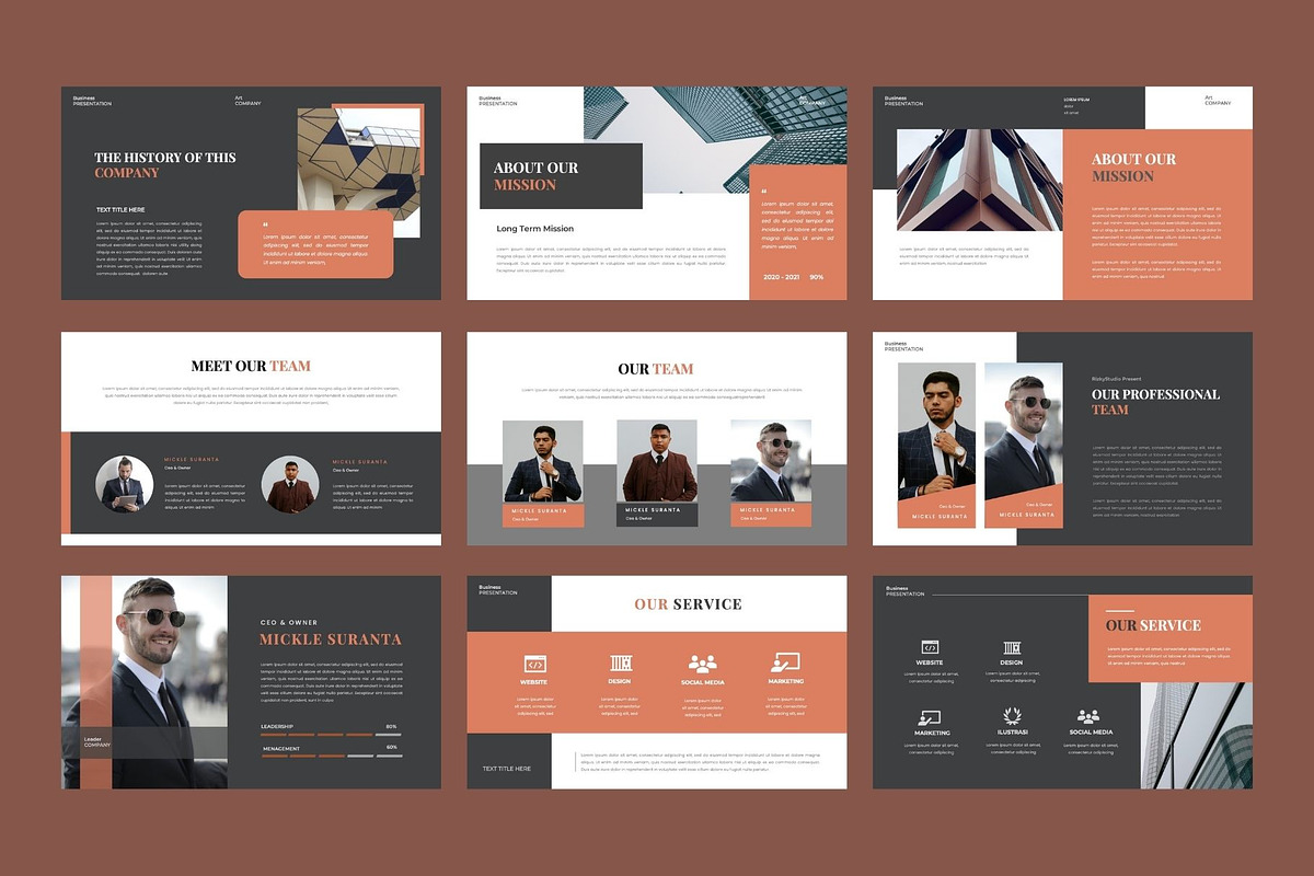 BRANDCY  Business Keynote Template, a Presentation Template by Rizki Herdian (Photo 3 of 5)
