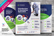 Cleaning & Disinfection Flyers, a Flyer Template by kinzi21 (Thumbnail 1 of 4)