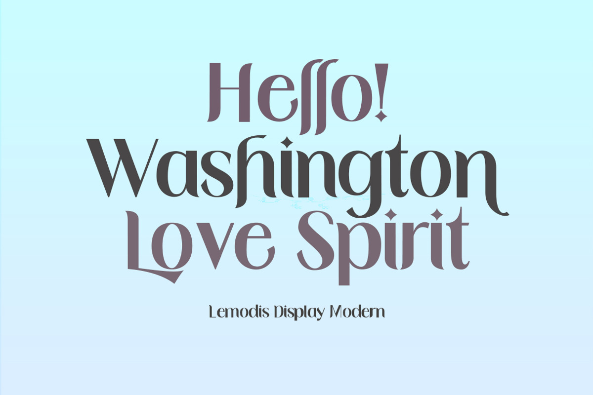 Lemodis Display, a Serif Font by studiobasic (Photo 9 of 9)