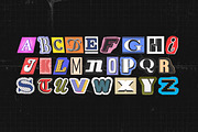 RANSOM ALPHABET FONT, an Object Graphic by BonkiStudio (Thumbnail 6 of 6)