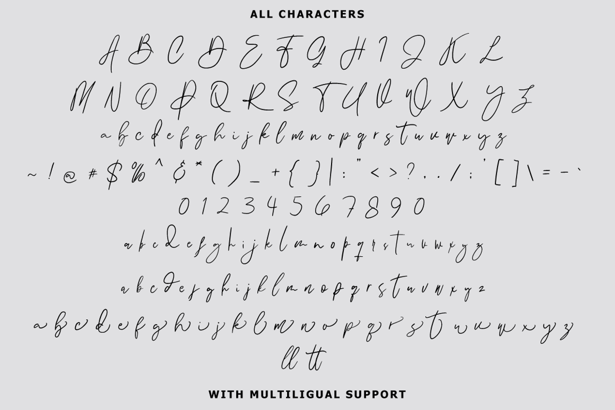 Modwilles - Handwritten Signature, a Script Font by tebaltipislab (Photo 9 of 9)