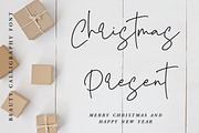 Yearbook Christmas - Calligraphy, a Handwritten Font by Arendxstudio (Thumbnail 2 of 9)