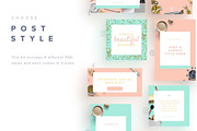 Social Media Kit + Stock Photos, a Social Media Template by Custom Scene (Thumbnail 6 of 8)