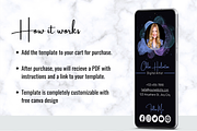 Digital Business Card Canva Template, a Business Card Template by Visual Designs (Thumbnail 3 of 3)