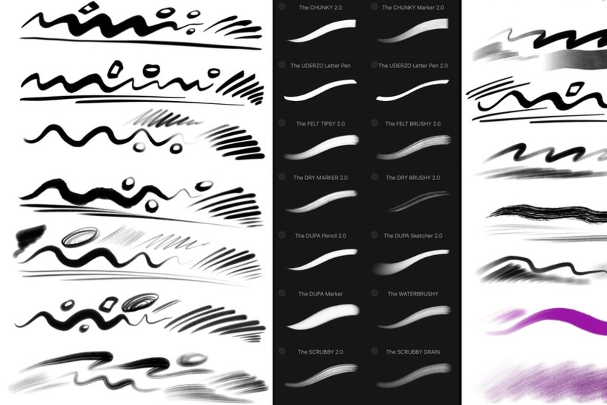 PAINT Bundle: 150+ Procreate Brushes, a Brush Add-On by Georg's Procreate Brushes (Photo 12 of 25)