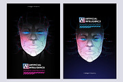 Futuristic posters AI, a Technology Illustration by Andrew_Derr (Thumbnail 3 of 11)