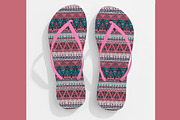 Realistic Flip Flops Mock up, a Product Mockup by zeffir (Thumbnail 4 of 4)